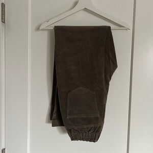 Women's Brown Corduroy Pant